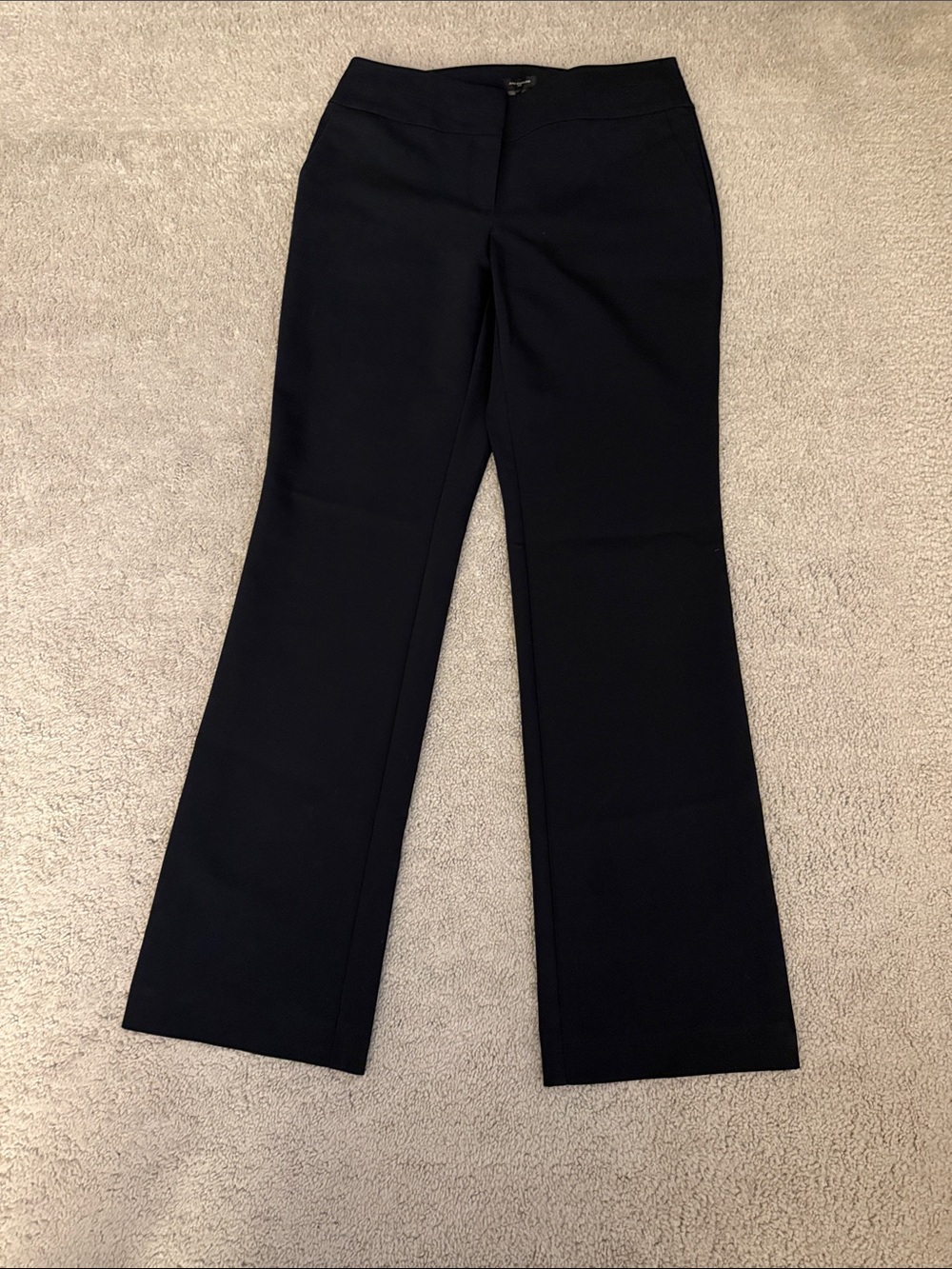 Ann Taylor Navy Curvy Dress Pants